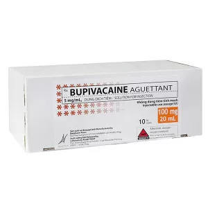 Bupivacaine Aguettant 5mg/ml (10 ống/hộp)