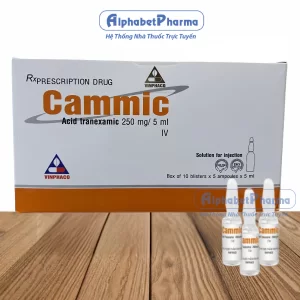 Dung dịch tiêm Cammic 250mg/5ml (50 ống/hộp)
