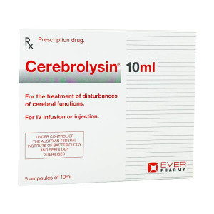 Dung dịch tiêm điều trị rối loạn trí nhớ Cerebrolysin 10ml (5 ống/hộp)