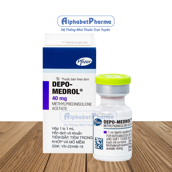 Dung dịch tiêm Depo Medrol 40mg (1ml)