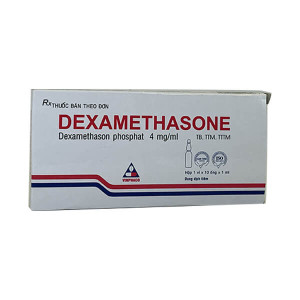 Dung dịch tiêm Dexamethason 4mg/1ml Vinphaco (10 ống/hộp)