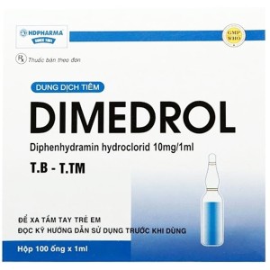 Dung dịch tiêm Dimedrol HDPharma 10mg/ml (100 ống/hộp)