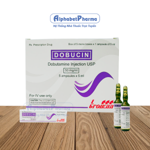 Dung dịch tiêm truyền Dobucin 50mg/ml (5 ống/hộp)