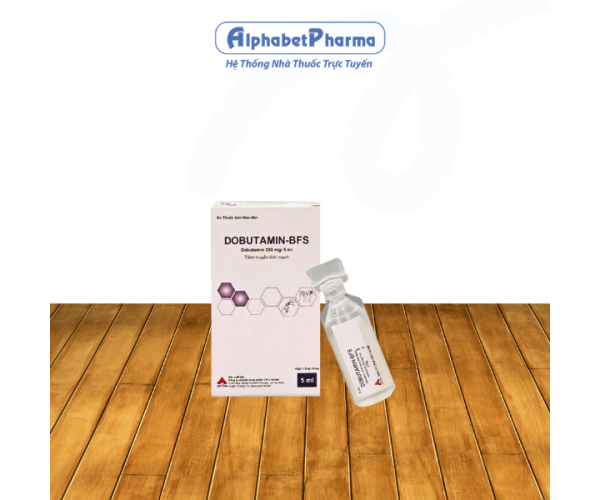Dung dịch tiêm truyền Dobutamin-BFS 250mg/5ml