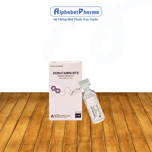 Dung dịch tiêm truyền Dobutamin-BFS 250mg/5ml