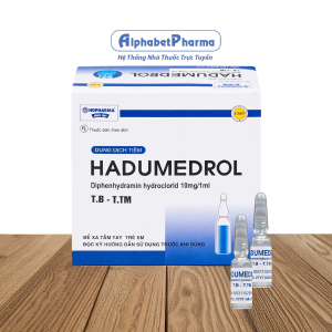 Dung dịch tiêm Hadumedrol HDPharma 10mg/ml (100 ống/hộp)
