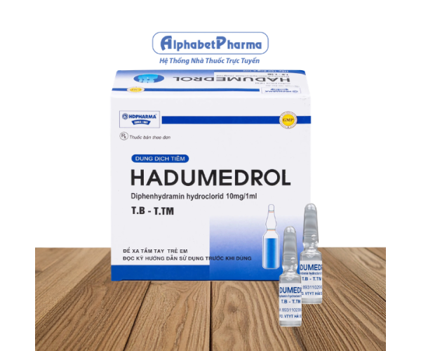 Dung dịch tiêm Hadumedrol HDPharma 10mg/ml (100 ống/hộp)