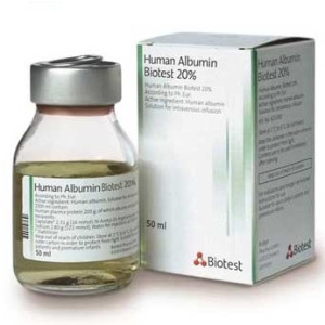 Dung dịch tiêm truyền Albiomin 20% Biotest (50ml)