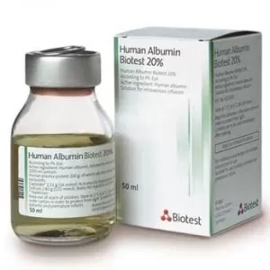 Dung dịch tiêm truyền Albiomin 20% Biotest (50ml)