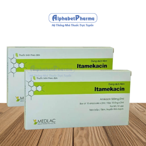 Dung dịch tiêm Itamekacin 500mg/2ml (10 ống/hộp)