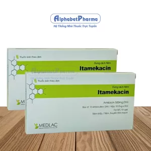 Dung dịch tiêm Itamekacin 500mg/2ml (10 ống/hộp)