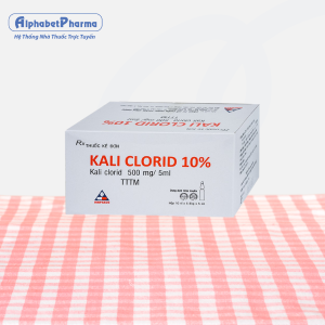 Dung dịch tiêm truyền Kali Clorid 10% Vinphaco 500mg/5ml (50 ống/hộp)