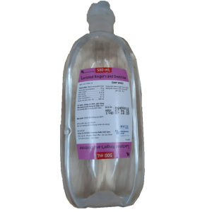 Dịch truyền Lactated Ringer's and Dextrose Kabi (500ml)