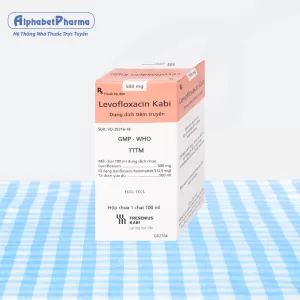 Dung dịch tiêm truyền kháng sinh Levofloxacin Kabi 500mg (100ml)