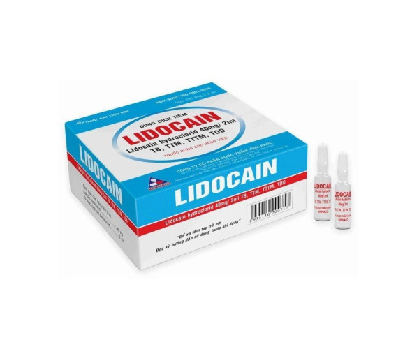 Dung dịch tiêm Lidocain Vinphaco 40mg/2ml (100 ống/hộp)