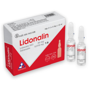 Dung dịch tiêm Lidonalin (10 ống/hộp)