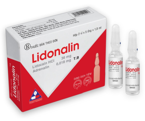 Dung dịch tiêm Lidonalin (10 ống/hộp)