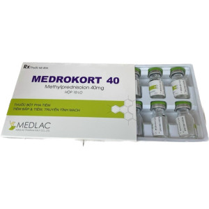 Thuốc tiêm Medrokort 40mg (10 ống/hộp)