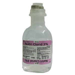 Dung dịch tiêm truyền Natri Clorid 3% Kabi (100ml)