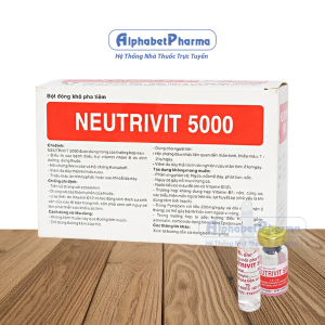 Bột đông khô pha tiêm Neutrivit 5000