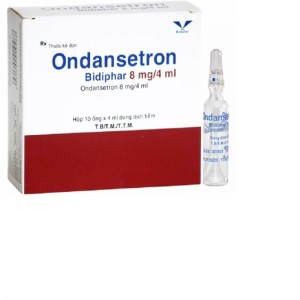 Dung dịch tiêm Ondansetron Bidiphar 8mg/4ml (10 ống/hộp)