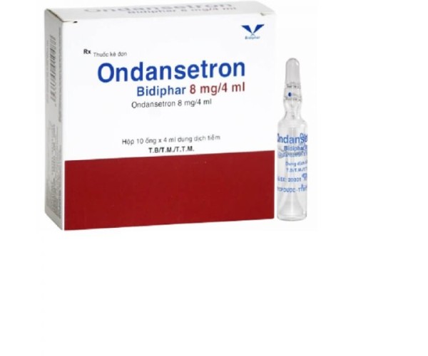 Dung dịch tiêm Ondansetron Bidiphar 8mg/4ml (10 ống/hộp)