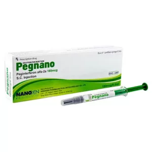 Dung dịch tiêm Pegnano 180mcg (1 bơm tiêm đóng sẵn/hộp)