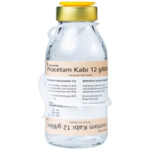 Dung dịch tiêm truyền Piracetam Kabi 12g (60ml)