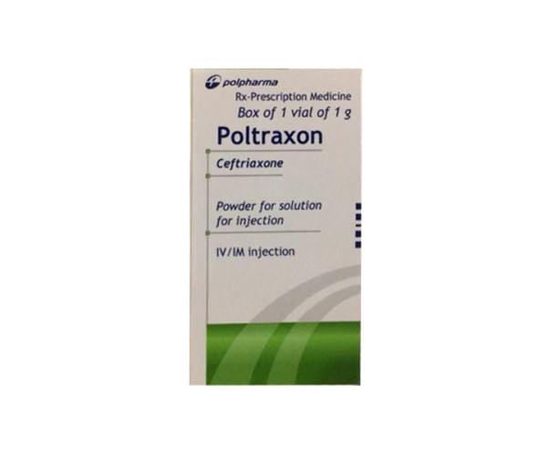 Thuốc bột pha tiêm Poltraxon 1g