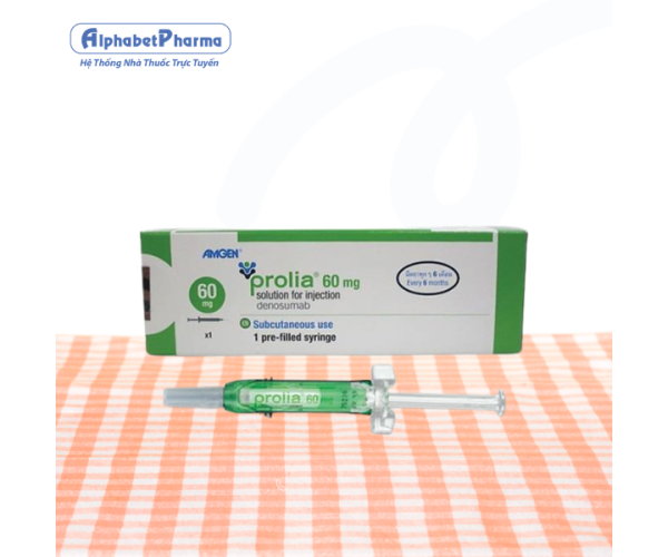Dung dịch tiêm Prolia 60mg (1 bơm tiêm/hộp)