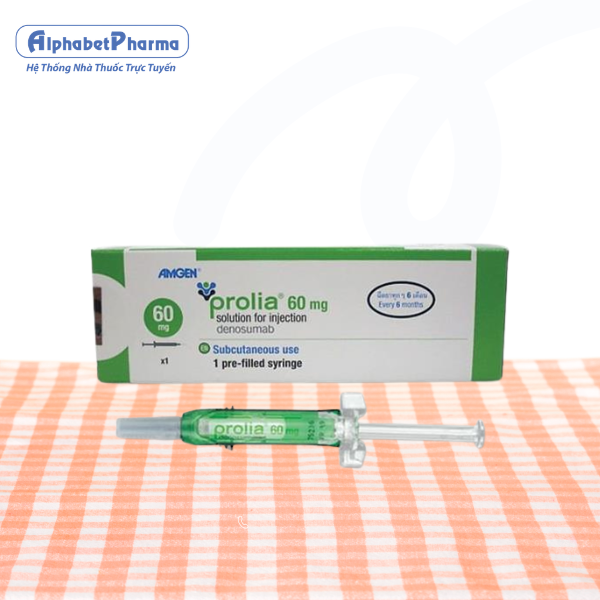Dung dịch tiêm Prolia 60mg (1 bơm tiêm/hộp)