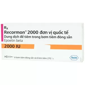  Dung dịch tiêm Recormon 2000IU (6 bơm tiêm/hộp)