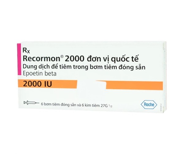  Dung dịch tiêm Recormon 2000IU (6 bơm tiêm/hộp)