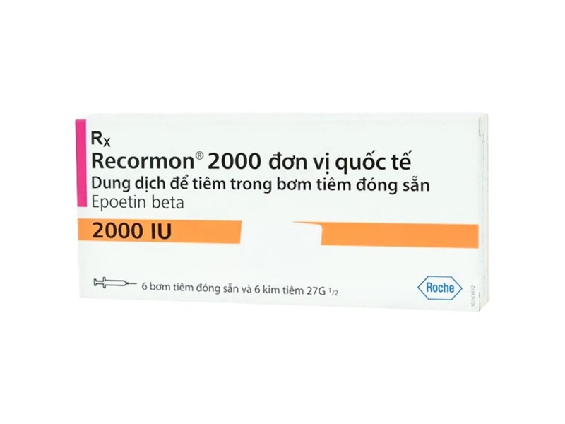  Dung dịch tiêm Recormon 2000IU (6 bơm tiêm/hộp)