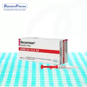 Dung dịch tiêm Recormon 4000IU (6 bơm tiêm/hộp)
