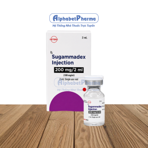 Sugammadex Injection 200mg/2ml (1 lọ/hộp)
