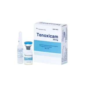 Thuốc bột pha tiêm Tenoxicam 20mg Bidiphar (1 ống/hộp)