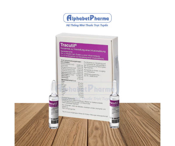 Dung dịch tiêm truyền Tracutil 10ml (5 ống/hộp)