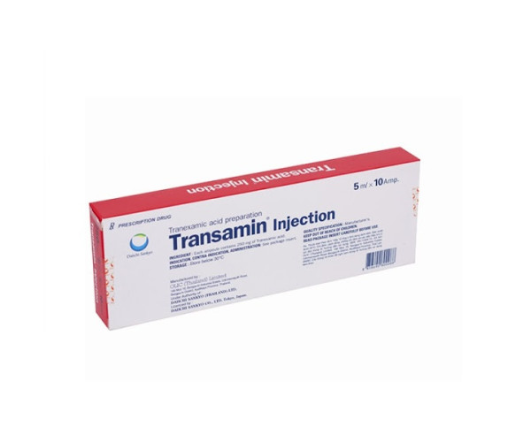 Dung dịch tiêm Transamin Injection 250mg/5ml (10 ống/hộp)