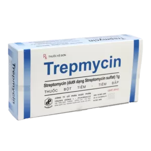 Thuốc bột pha tiêm  Trepmycin (50 lọ/hộp)