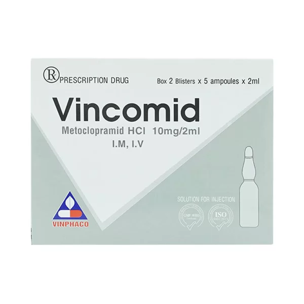 Vincomid (2 blisters x 5 ampoules/box)