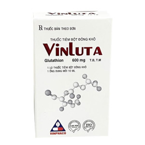 Thuốc bột pha tiêm Vinluta 600mg (1 lọ/hộp)