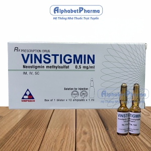 Dung dịch tiêm Vinstigmin 0.5mg/ml (10 ống/hộp)