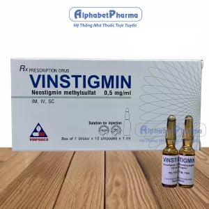 Dung dịch tiêm Vinstigmin 0.5mg/ml (10 ống/hộp)