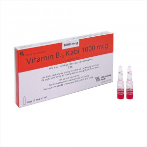 Dung dịch tiêm Vitamin B12 Kabi 1000mcg (10 ống/hộp)