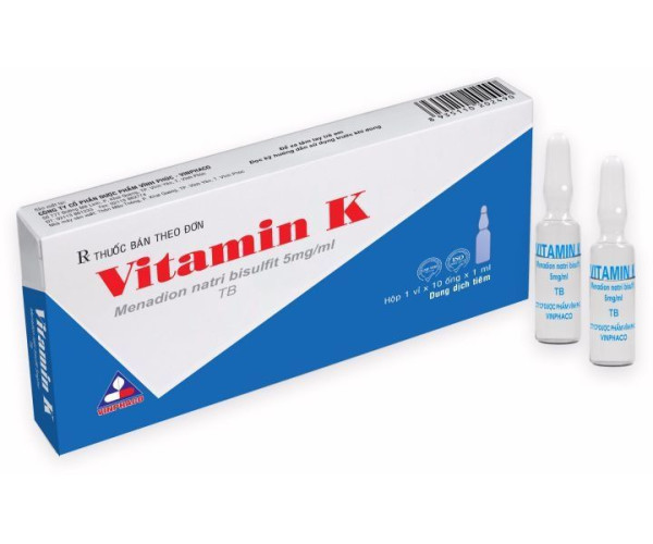 Dung dịch tiêm Vitamin K Vinphaco (10 ống/hộp)