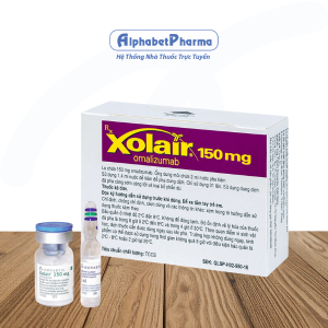 Thuốc bột pha tiêm Xolair 150mg (1 lọ/hộp)