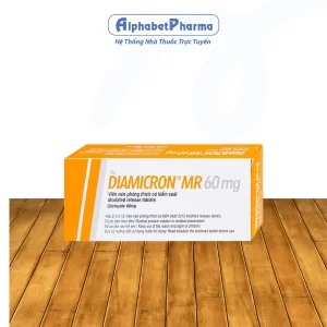 Diamicron MR 60mg (2 vỉ x 15 viên/hộp)