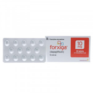 Thuốc trị bệnh tiểu đường Forxiga 10mg (2 vỉ x 14 viên/hộp)