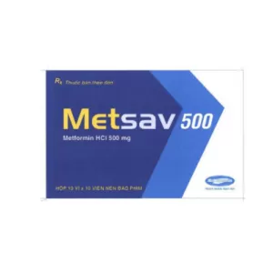 Metsav 500mg (10 vỉ x 10 viên/hộp)